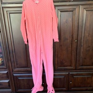 Onesie footed by Nick and Nora adult size